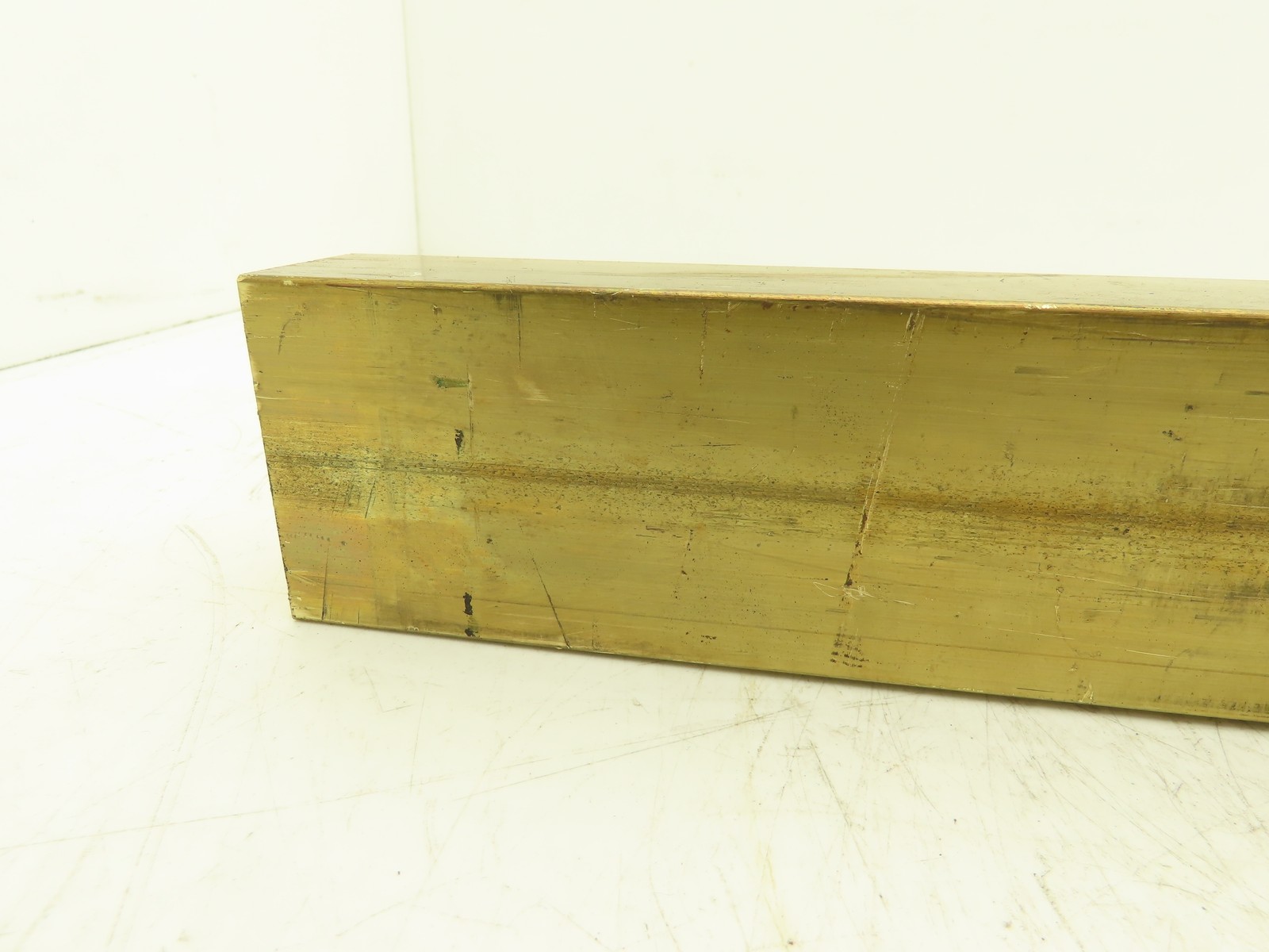 360 Yellow Brass Stock Rectangle Flat Bar 1-1/2″x 2-1/2″x 25″L 28.5lbs