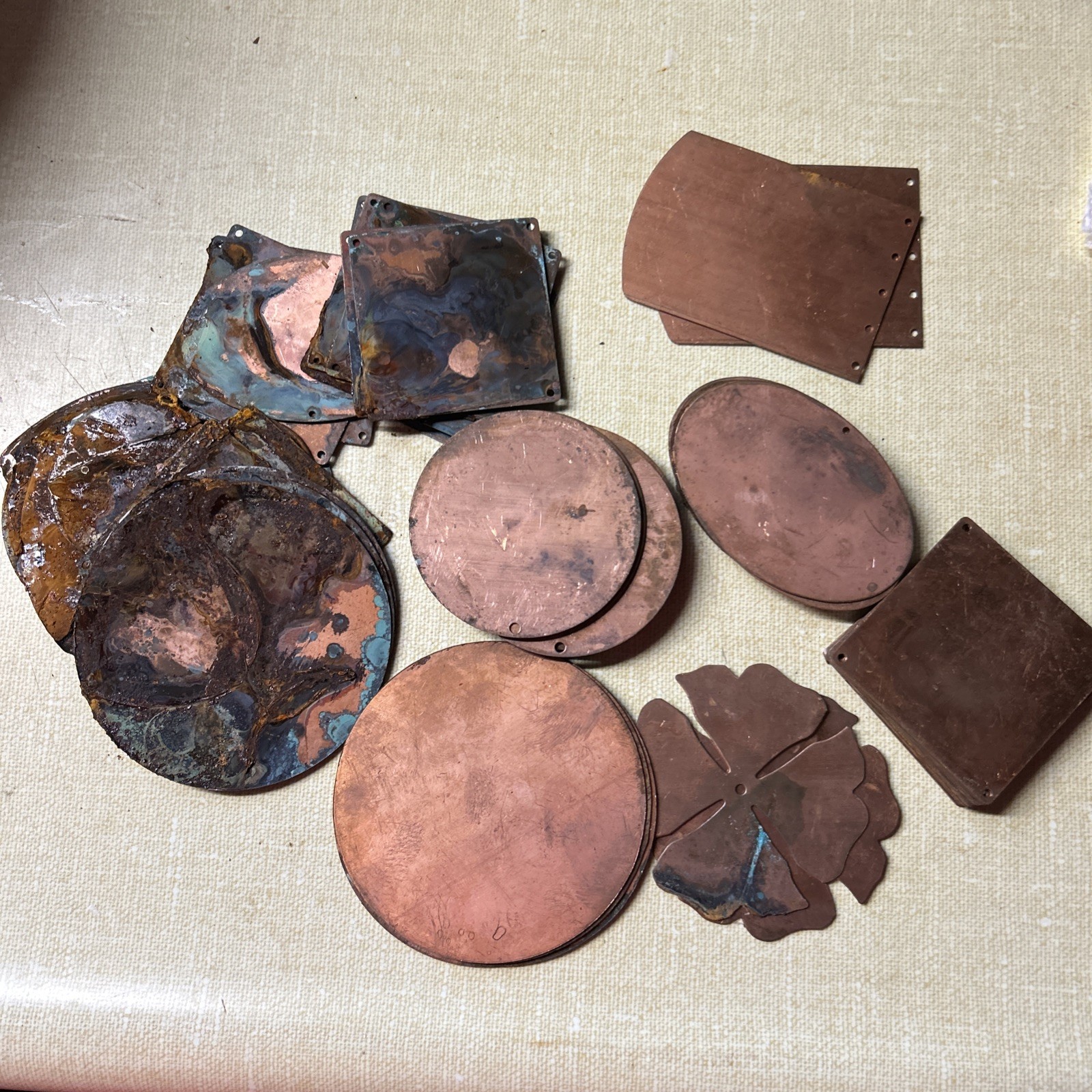 Cooper And Brass Blanks