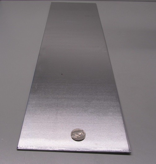 1100 Aluminum Sheet Softened (O) .090″ Thick x 6.0″ Wide x 24.0″ Long