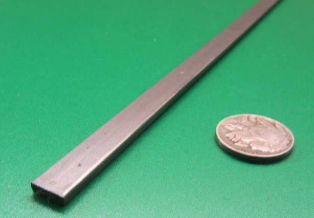 1018 Steel Bar, 1/8″ Thick x 3/8″ Wide x 24″ Length, 6 Pcs