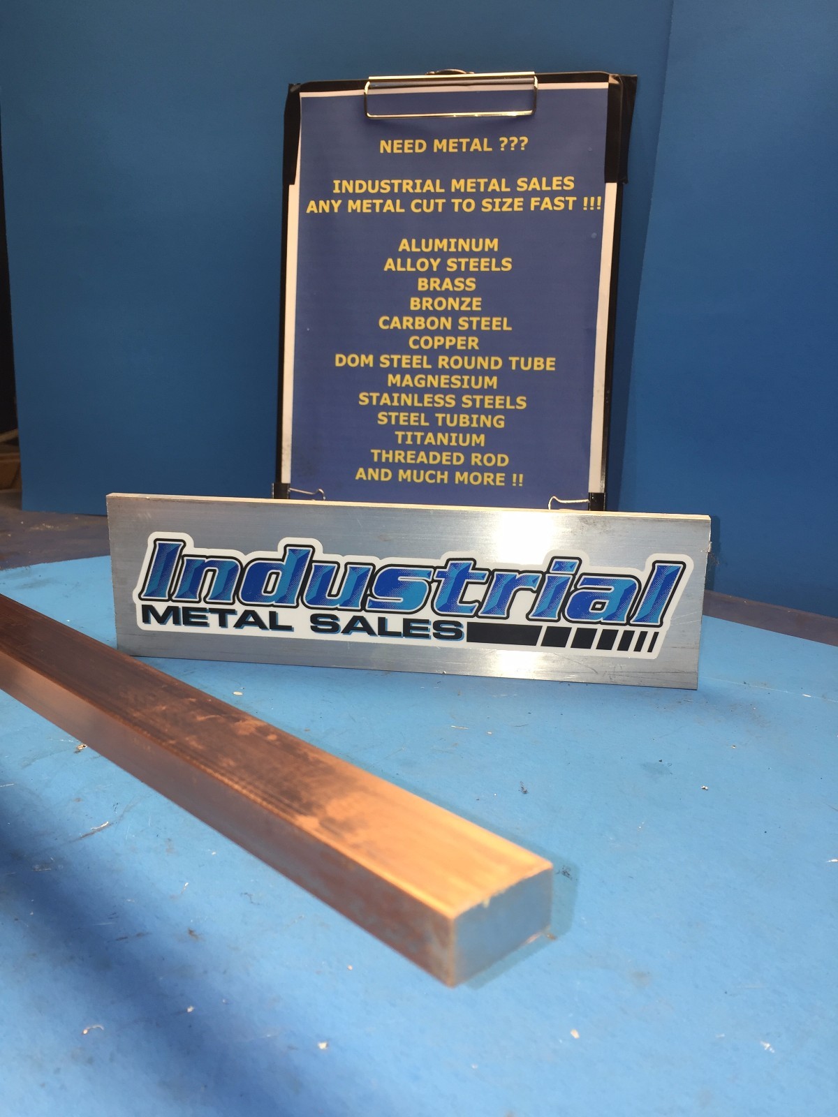 110 Copper Flat Bar 1/2″ x 1″ x 12″-Long — .500″ x 1 Copper Bus Bar