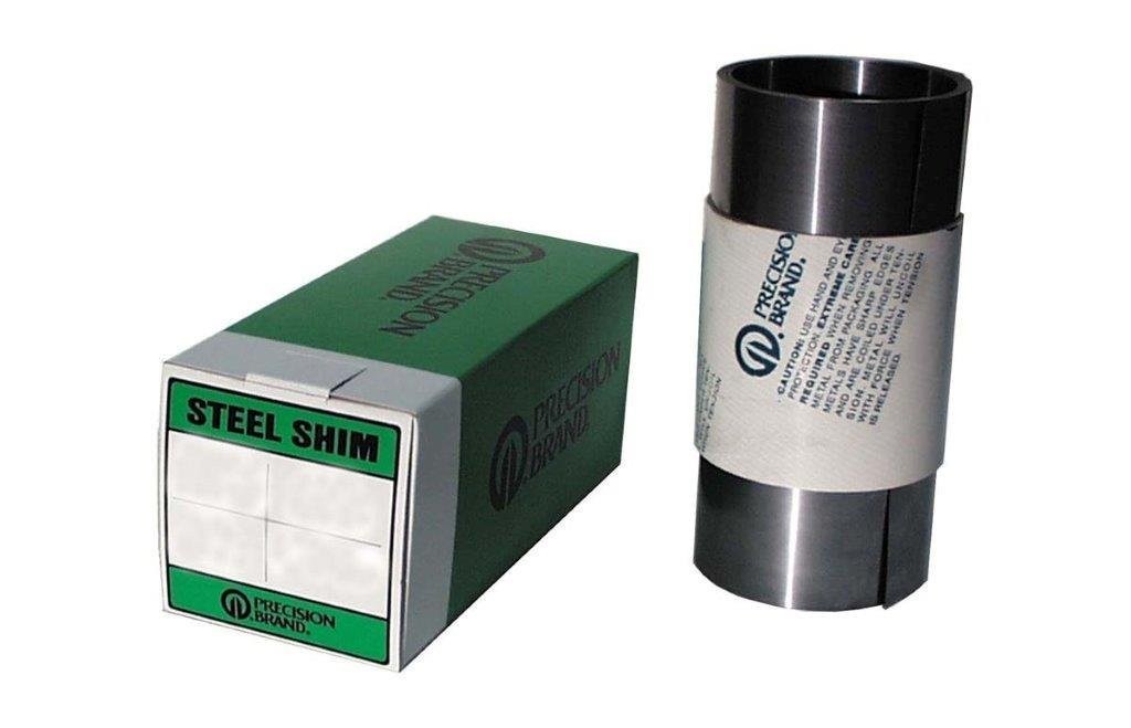 Low Carbon Steel Shim Stock 100 in L 6 in W 0.005 in T