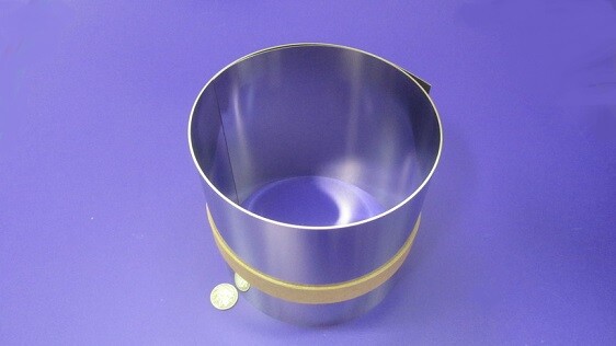 304 Stainless Steel Sheet Shim, .007″ (+/-.00035″) x 6.0″ x 10 Foot Length