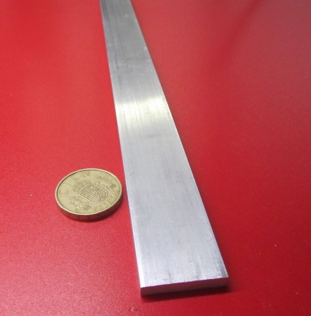6061 T651 Aluminum Bar, 3/16″ (.187″) Thick x 1.0″ Wide x 60″ Length, 2 units