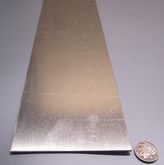 5052 Aluminum Bar, (1/4 Hard H32) .090″ Thick x 4.0″ Width x 24″ Length