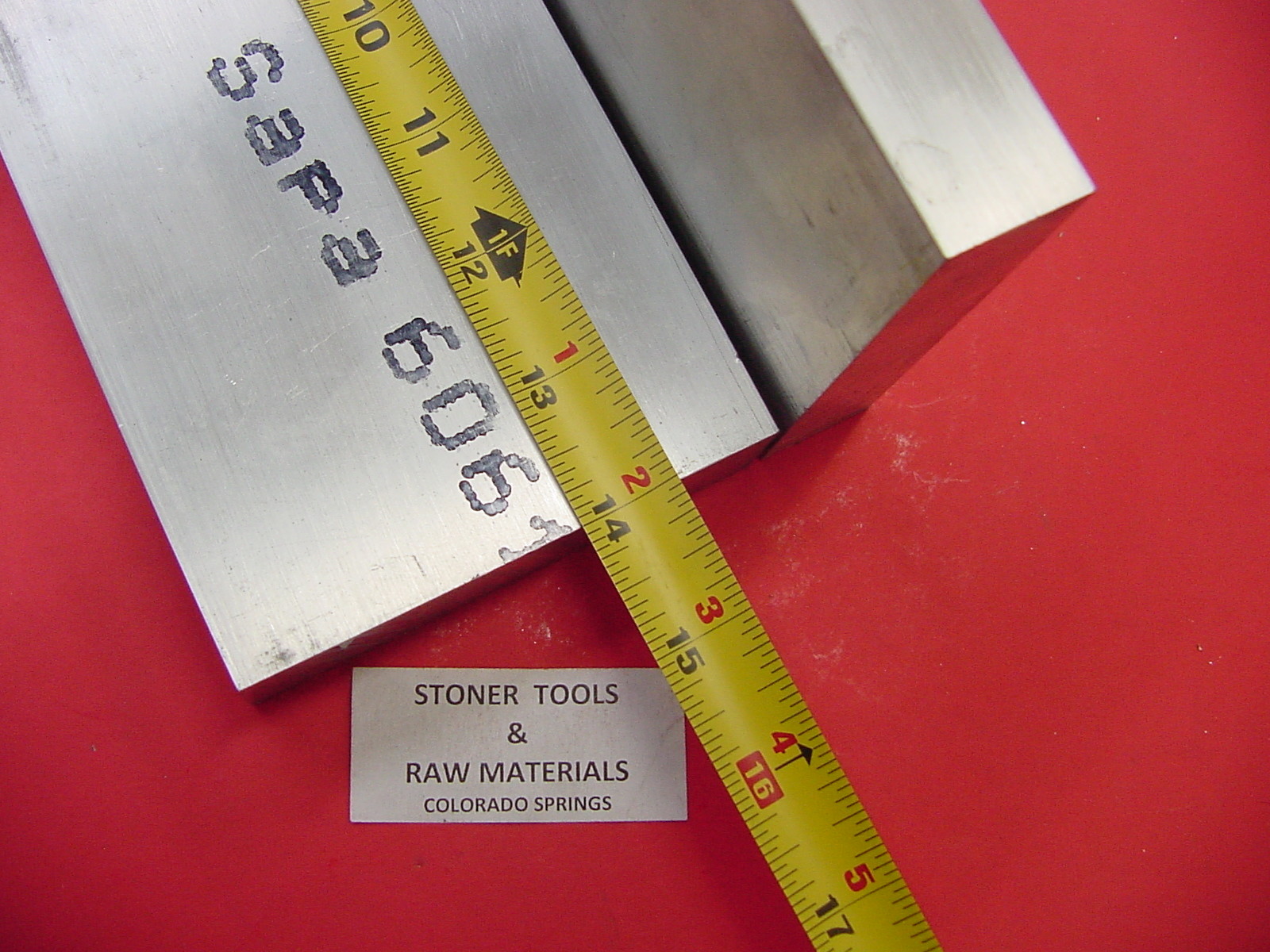 2 Pieces 1″ X 3-1/2″ ALUMINUM 6061 FLAT BAR 14″ long T6 Solid Mill Bar Stock New