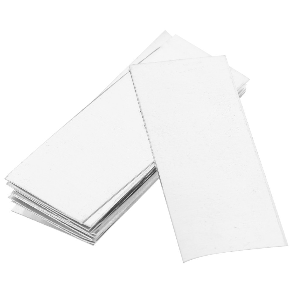 15Pcs Durable Aluminum Sheets for Battery Science Experiments DIY Kit