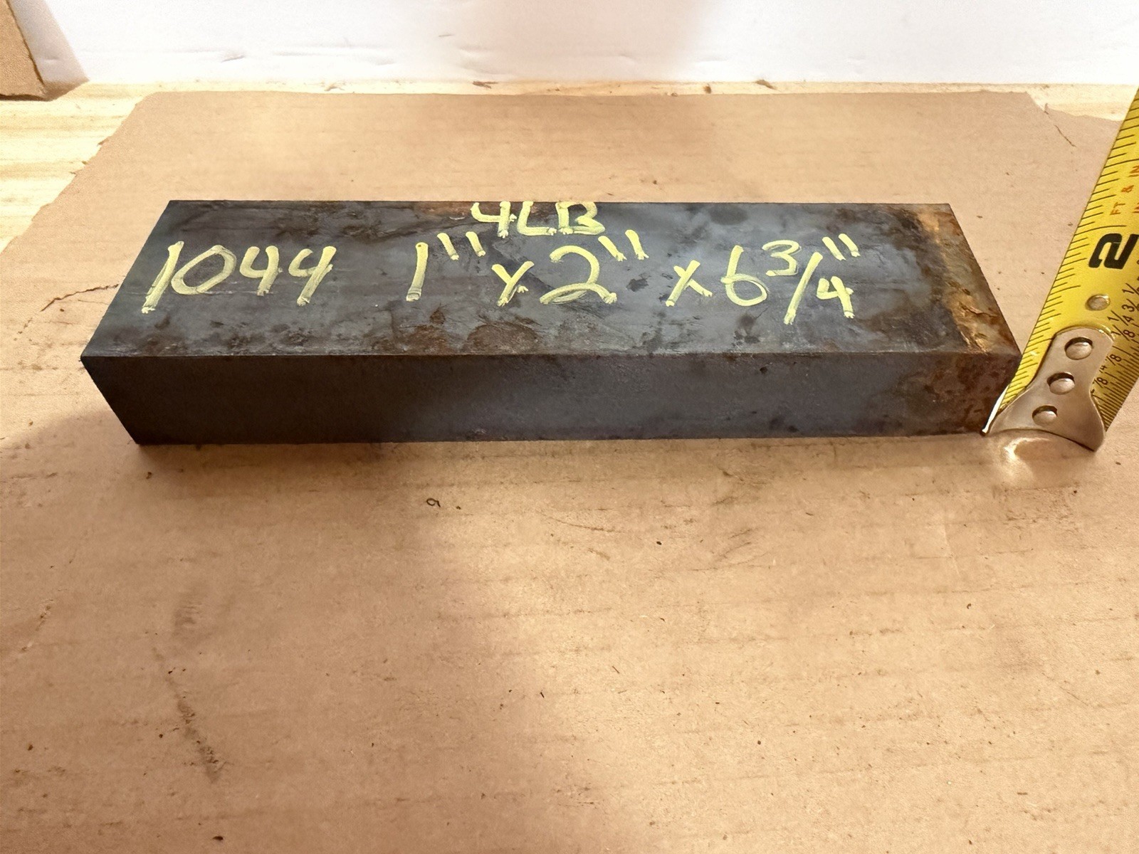 1″ x 2″ x 6 3/4” 1044 HR Steel Flat Bar | Rectangular 1044 Hot Rolled Flat