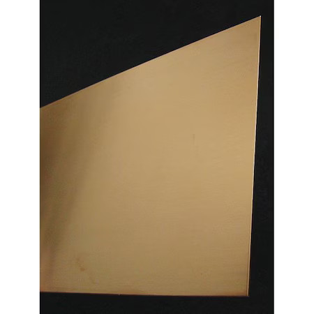 Zoro Select 277 Sheet, Copper, 10 In., Mill Finish, Pk3, 277