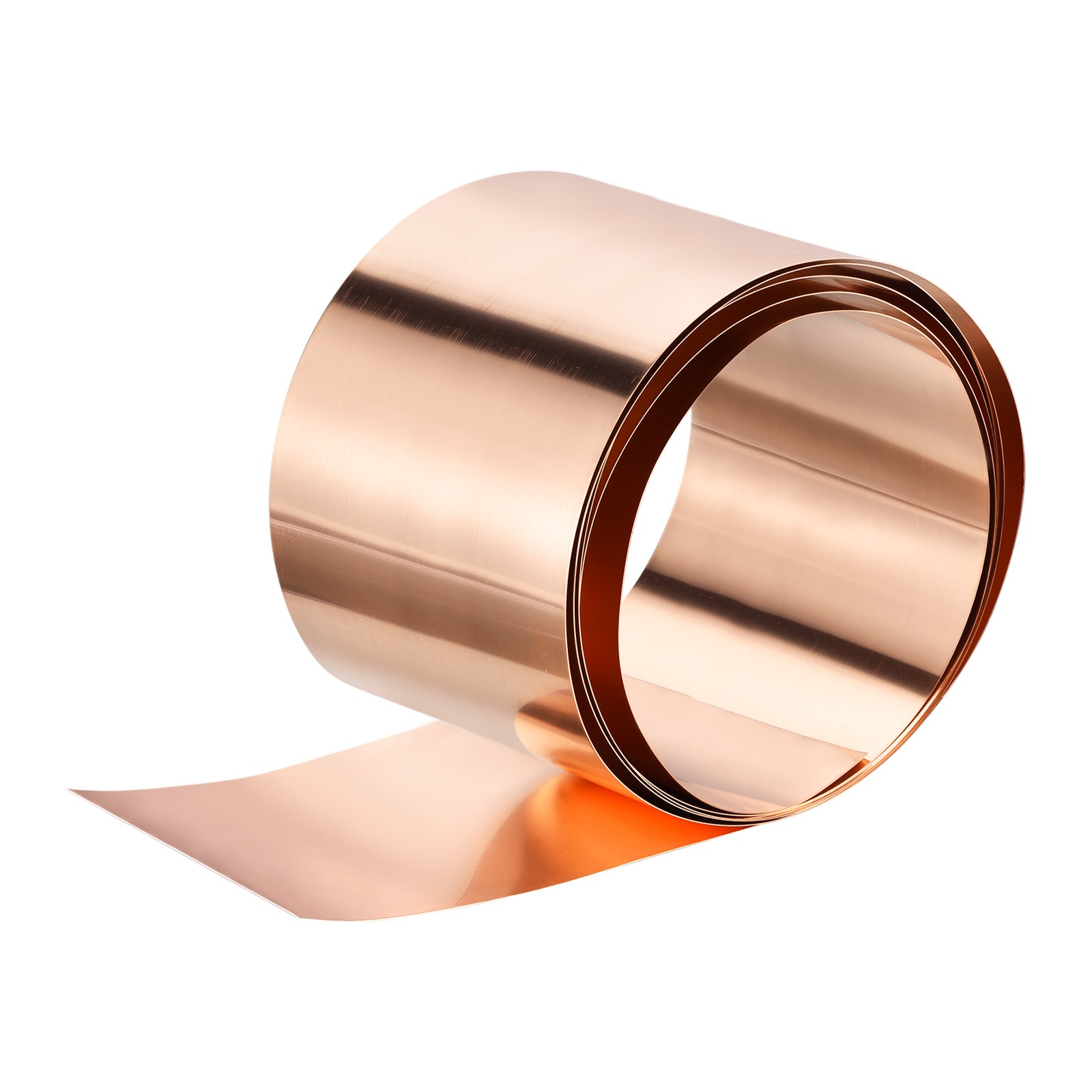 1Pcs Copper Flashing 99.95% Pure 0.5mm Thick Copper Roll 8in*11ft Copper Sheet