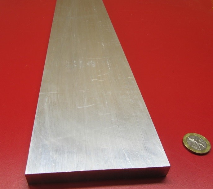 2024 T351 Aluminum Bar, 1/2″ (.500″) Thick x 4.0″ Wide x 36″ Length