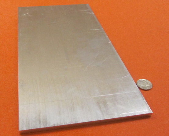 1100 Aluminum Bar (H14) .250″ (1/4″) Thick x 6.0″ Width x 12″ Length