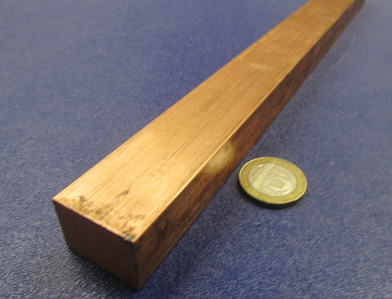 182 Copper Bar 3/4″ Thick x 1.0″ Wide x 6 Foot Length