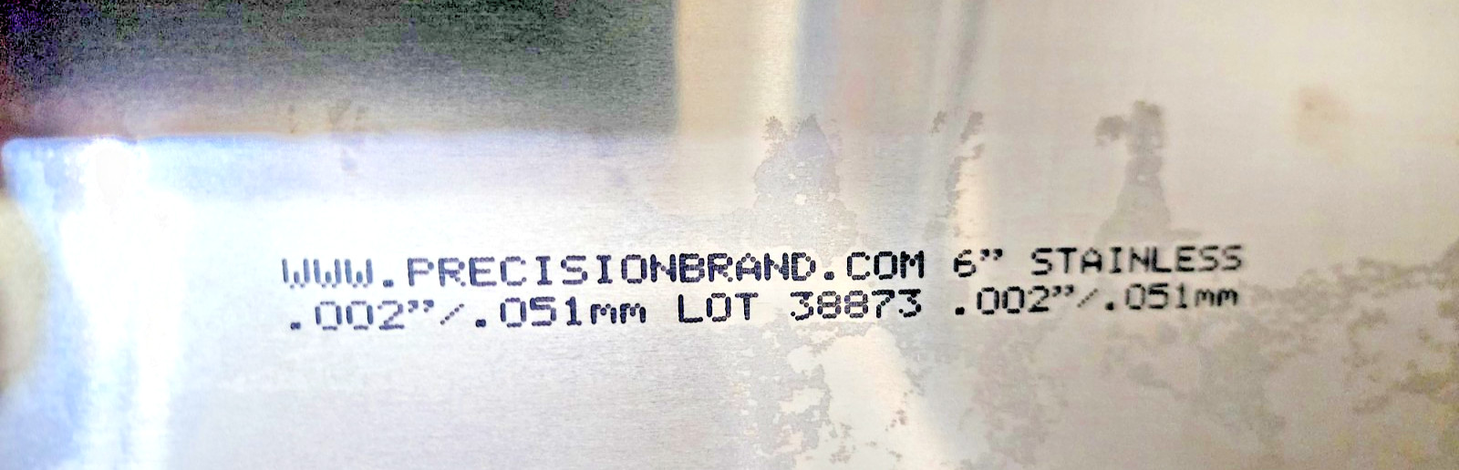 Precision Brand 22445 Steel Shim 22LF8 Flat Sheets 6″x12″-Separate Size (Pack 8)