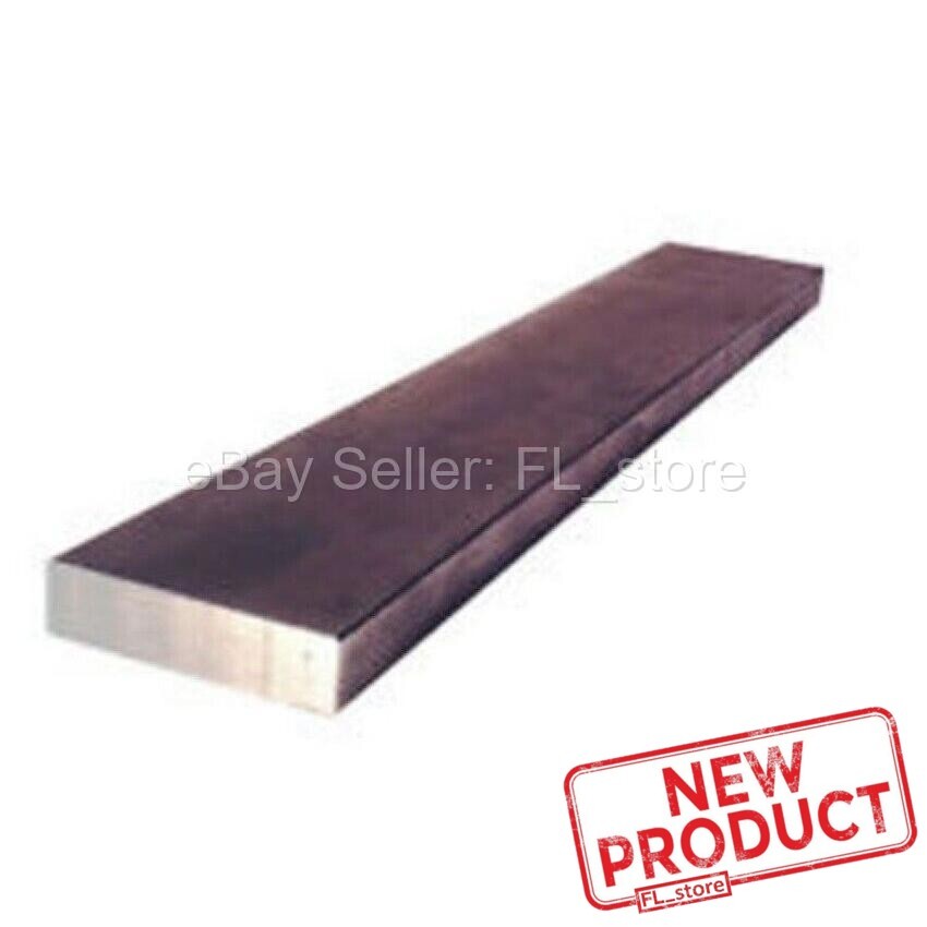 1/4″ Steel Flat Bar Stock 1-1/2″ x 6 Feet Rectangular Unpolished 1018 Alloy NEW