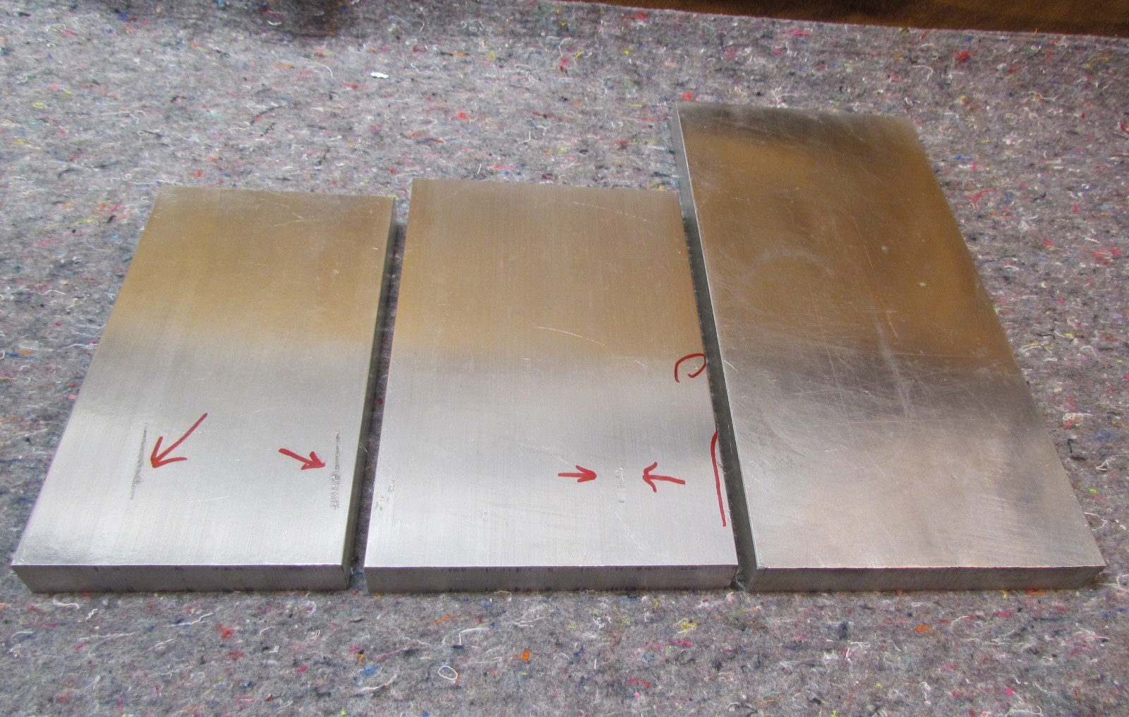 ALUMINUM FLAT BAR Stock 6061 / T6511 Extruded 3/4″x4″ – 3/4″x5″ – 3/4″x 5-5/16″