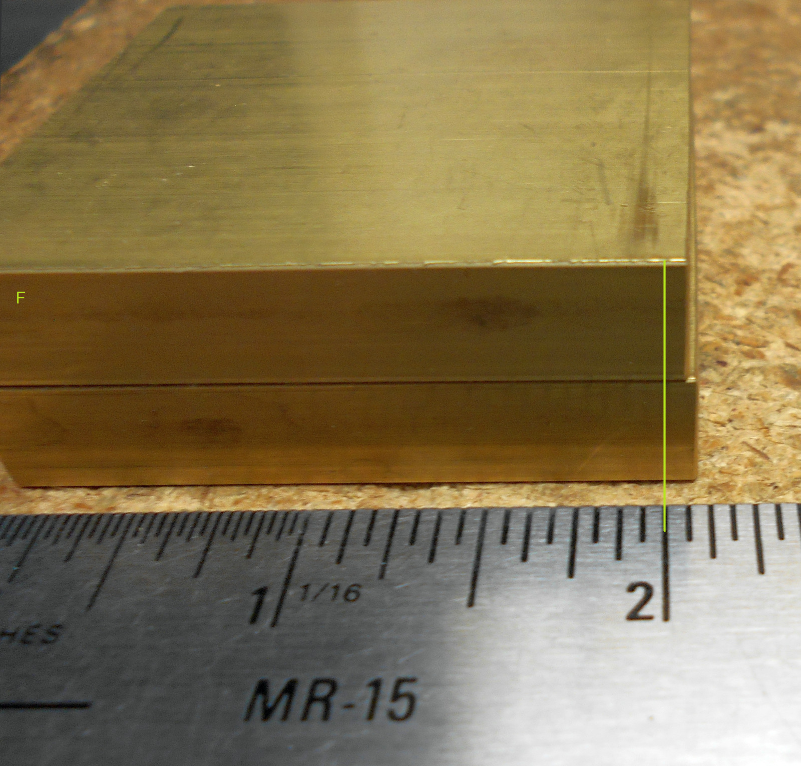 (8) pieces 360 SOLID BRASS bar stock 3/8 x 2″ x lengths 2″ to 3-1/2″ -CUTOFFS