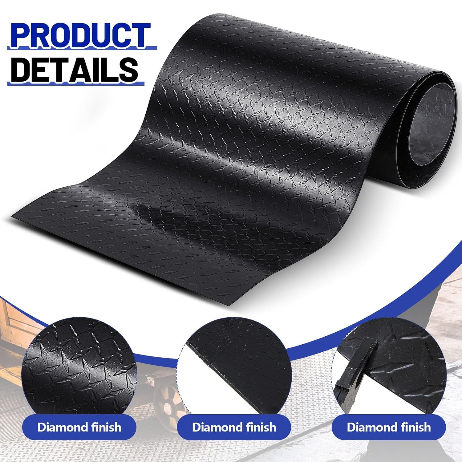 24×96″ Diamond Plate Sheet 17GA Heavy Duty Tread Aluminum