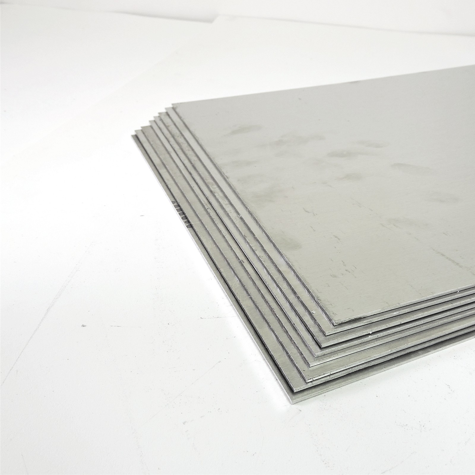 .0625″ thick Aluminum SHEET 7.25″ x 23.625″ Long Plate QTY 8 sku 186998