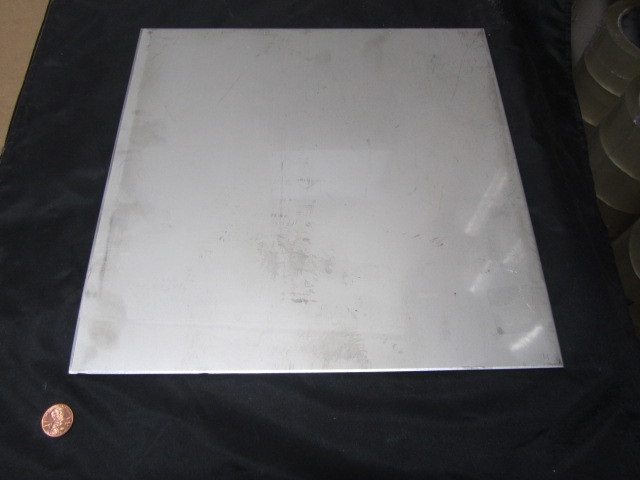 321 Weldable Stainless Steel Sheet, .105″ Thick x 12″ Wide x 12″ Length