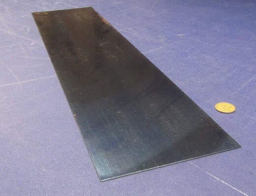 1095 Full Hard Spring Steel Shim 0.004″ Thick x 6.0″ Width x 24″ Length