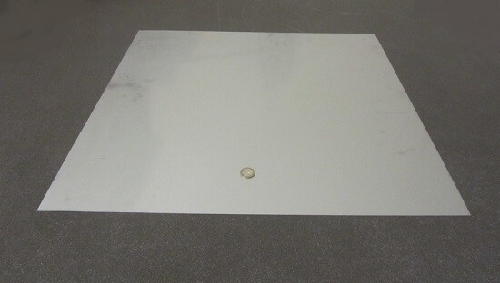 321 Weldable Stainless Steel Sheet, .016″ Thick x 24″ Wide x 24″ Length, 1 Unit