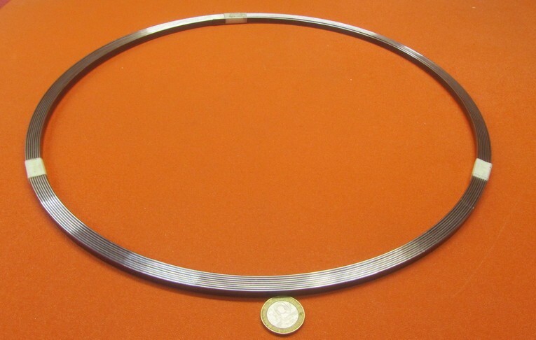 1095 Hard Blue Tempered Spring Steel Shim .016″ Thick x .250″ Wide x 300″ Long