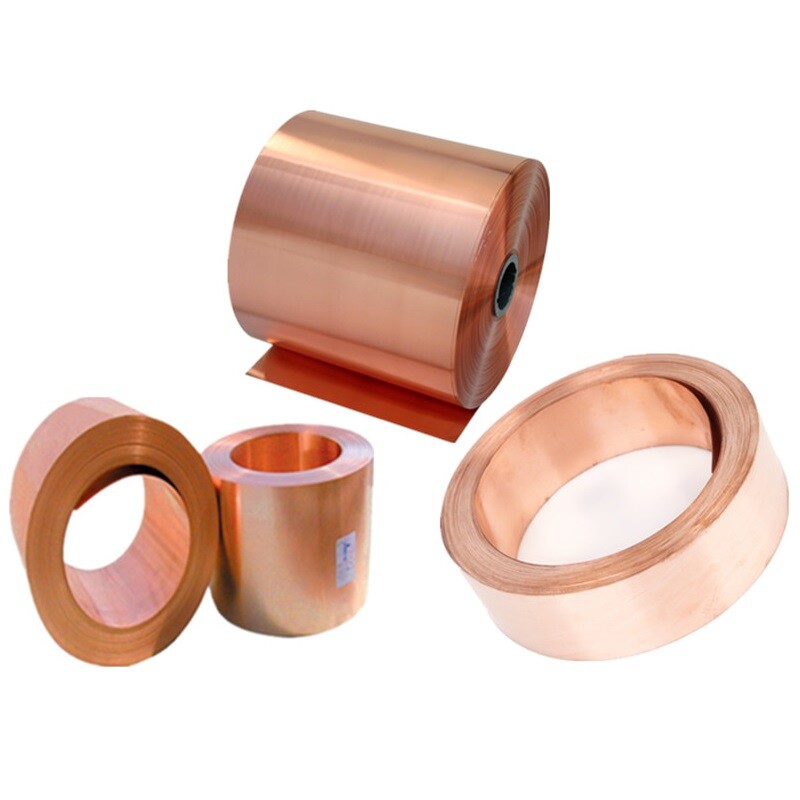 99.9% Pure Copper Sheet Strip 0.01-0.3mm Thin Metal Plate Foil Roll New