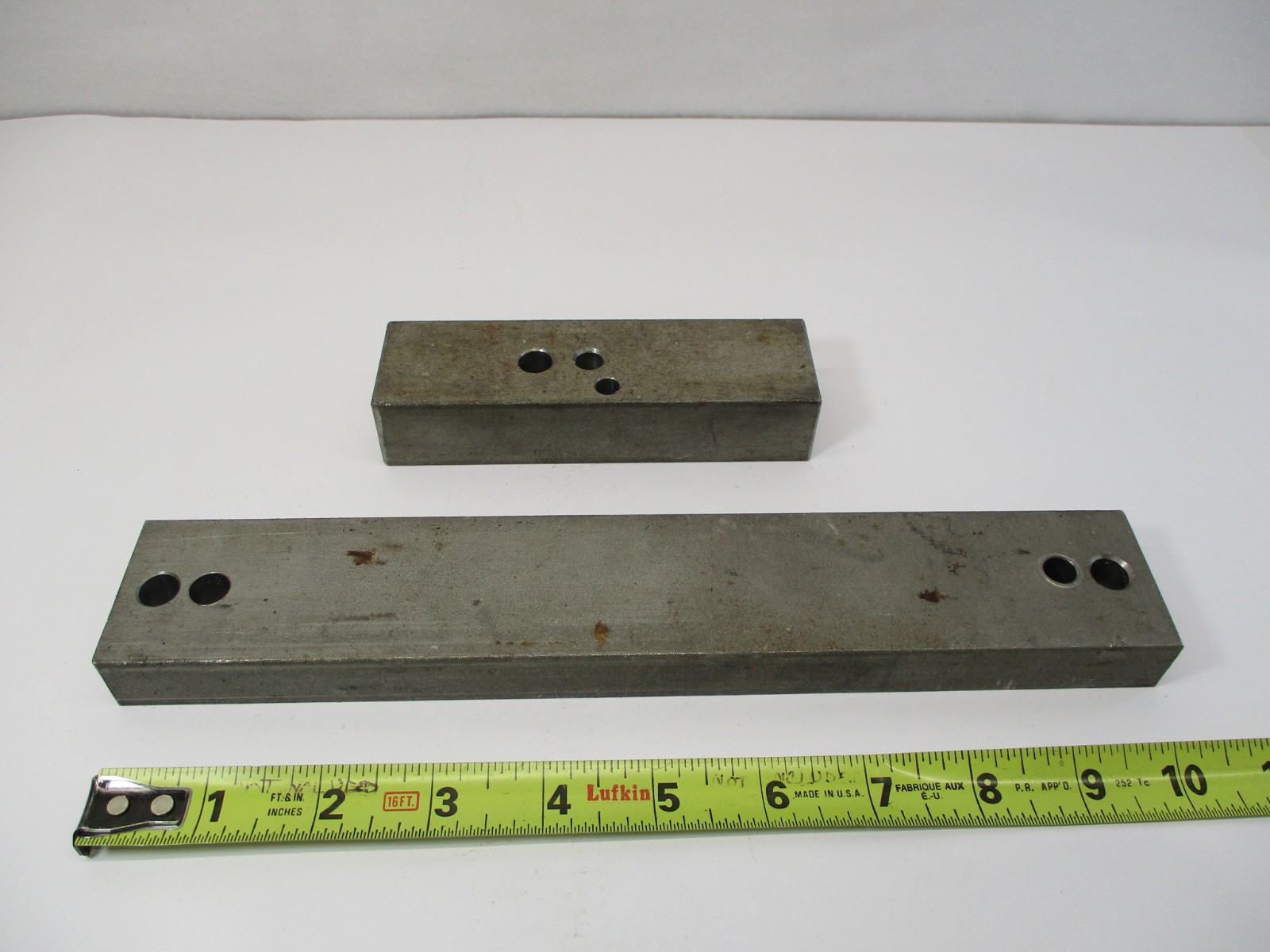 (2) Pcs STAINLESS STEEL Flat Stock 3/4″ x 1-3/4 x 10″ & 1″ x 1-1/2 x 5″ in VGC