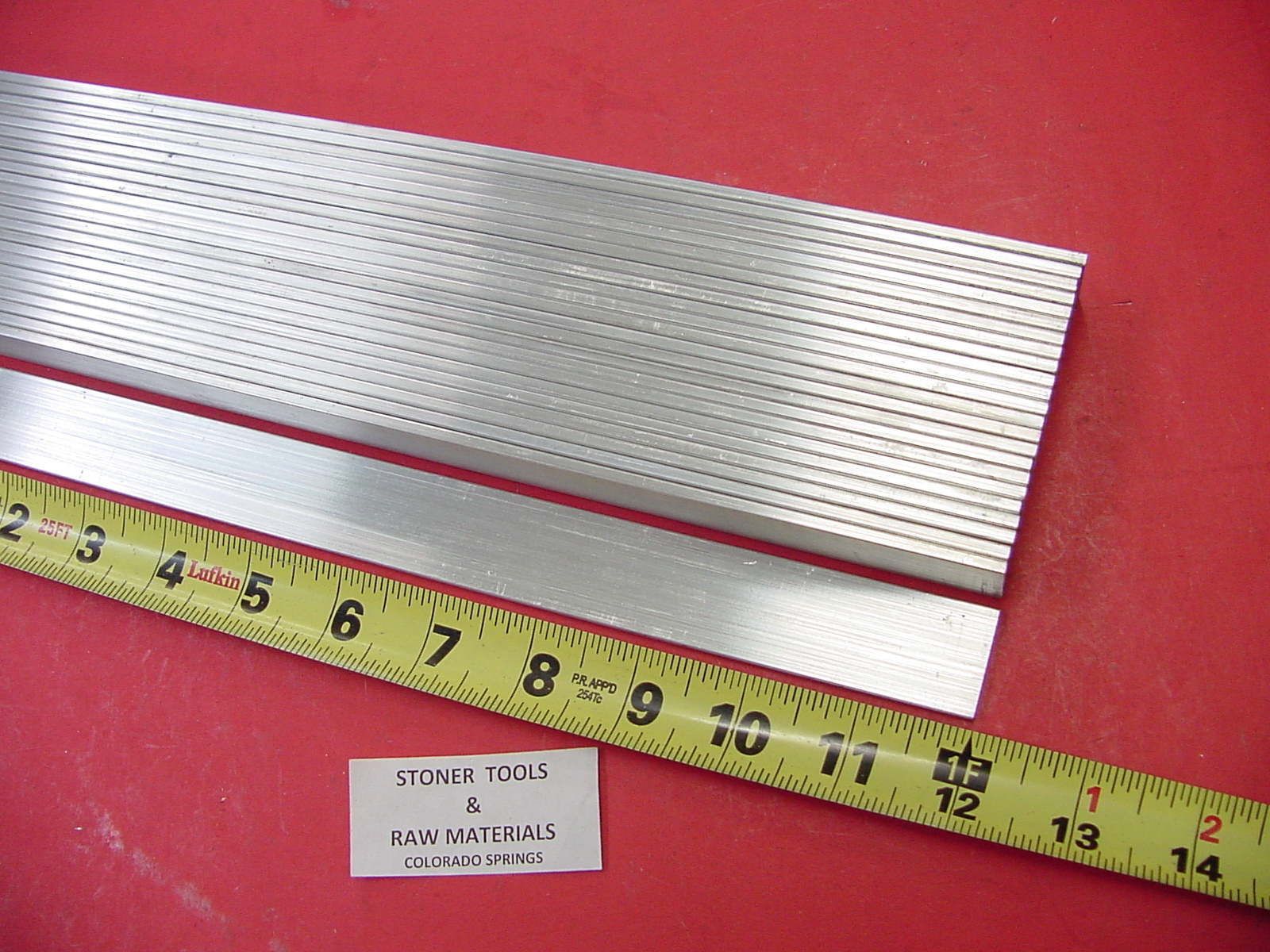 24 Pieces 1/8″ X 3/4″ ALUMINUM FLAT BAR 12″ long 6063 T52 New Mill Stock