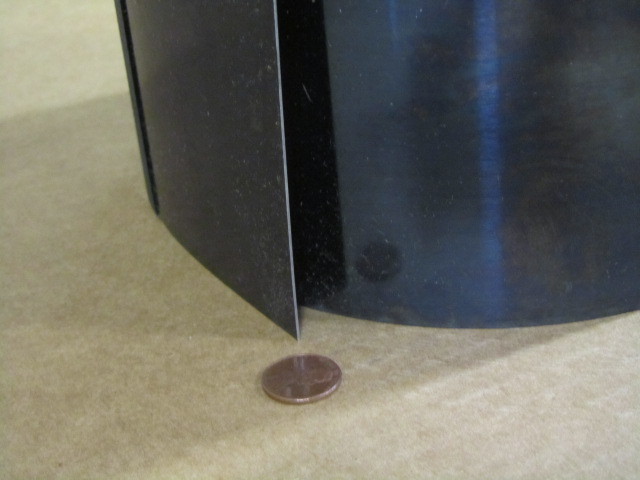 Blue Tempered Spring Steel Shim (1/32″) 0.032″ x 12.375″ x 60″ Length
