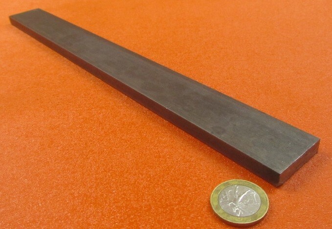 1018 Steel Bar, 5/16″ Thick x 1.0″ Wide x 12″ Length, 2 Pcs