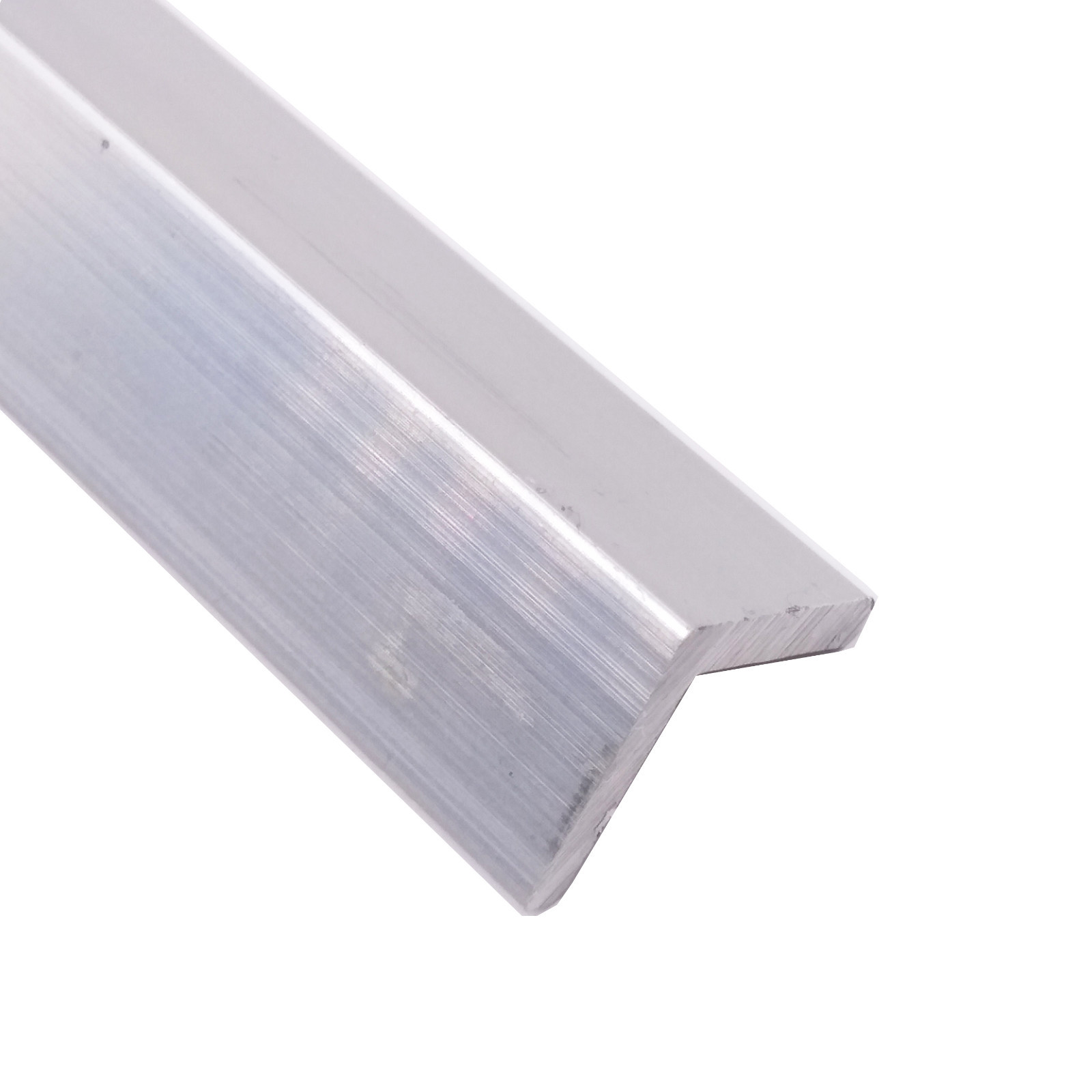 4pcs 10mm x 10mm x 250mm(9.84″) Long 2mm Thick 6063 T5 Aluminum Angle