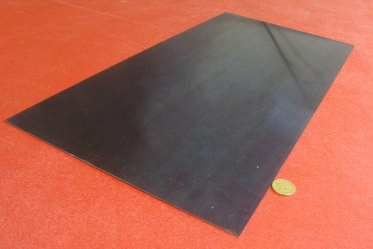 1095 Full Hard Spring Steel Shim 0.020″ Thick x 12.375″ Width x 24″ Length