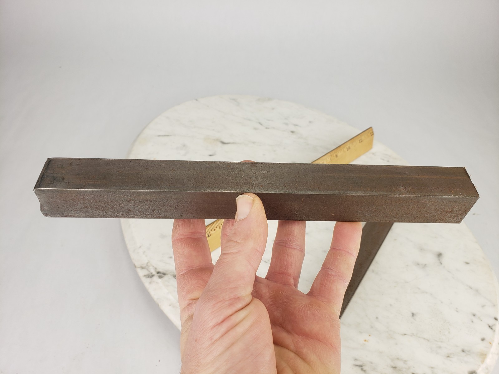 2x 1″ x 10″ Square Steel Bar Cold Rolled Tool Rod Machinist Stock Scrap Metal