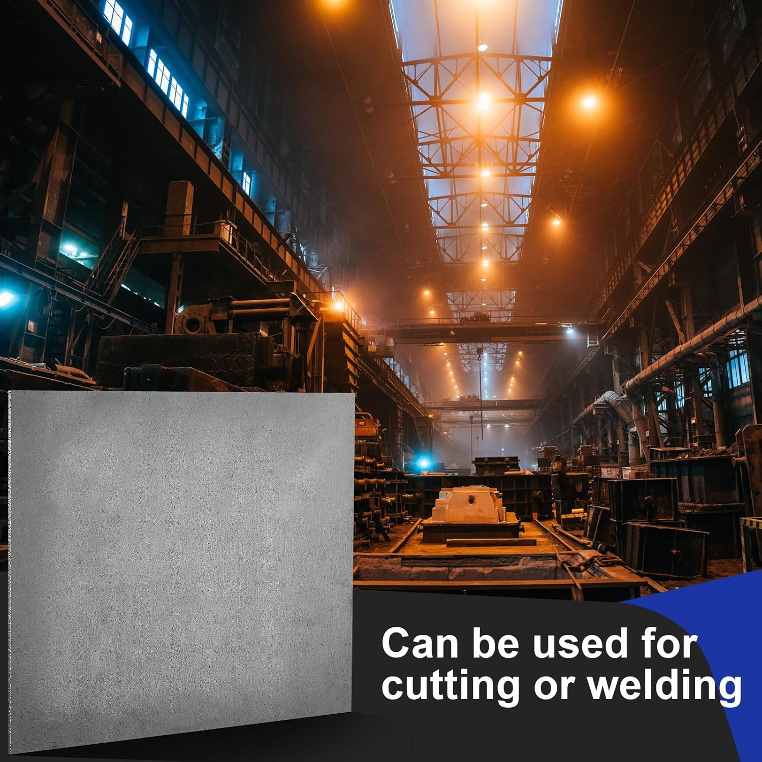 2 Pcs 1/8” X 8” X 10” Hot Rolled Steel Plate A36 Stainless Steel Sheet Weldab
