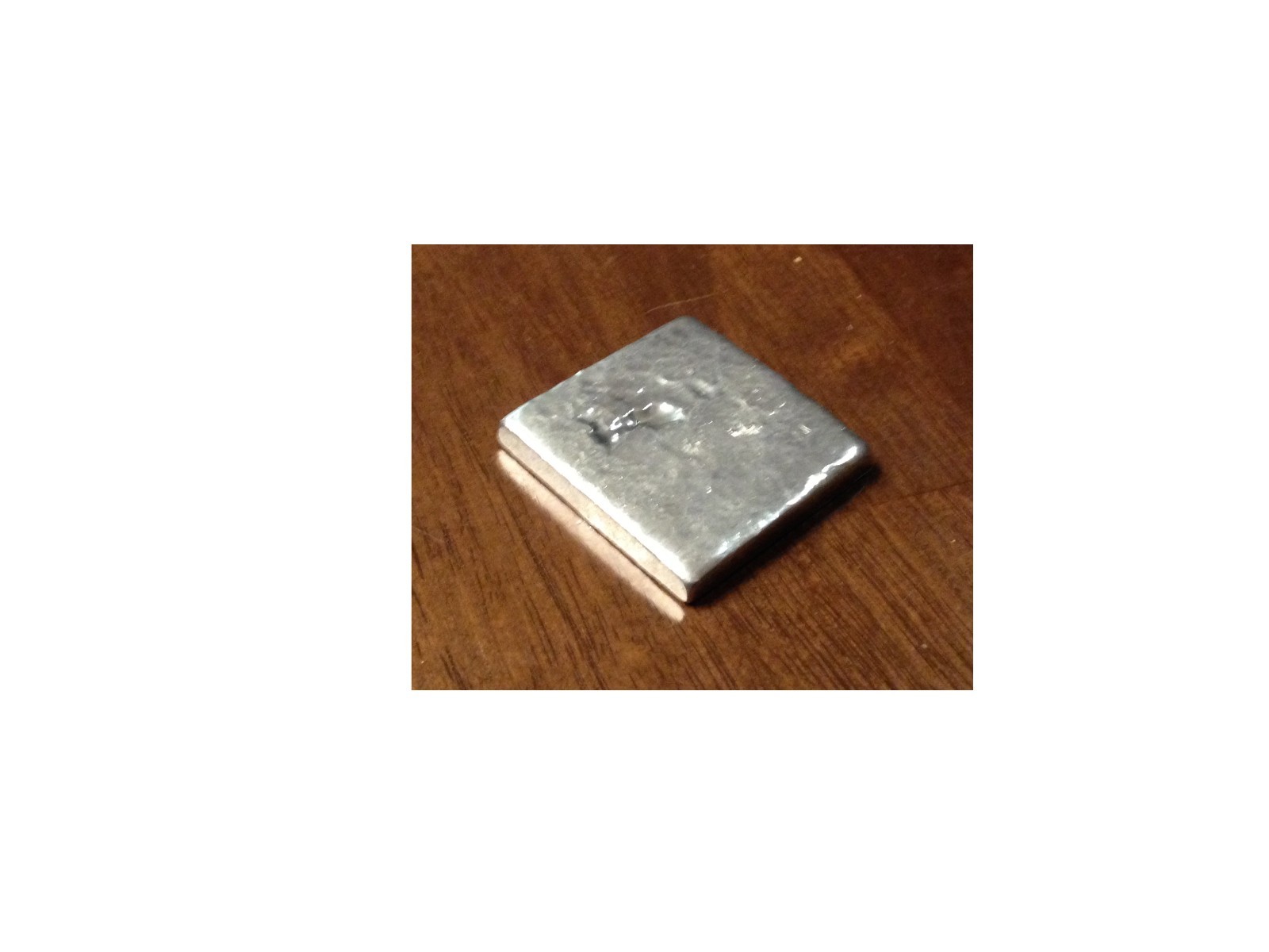 Field’s Metal – Non-Toxic Alloy Melts in Hot Water 144 Degrees F