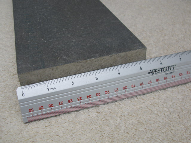 3/4″ x 5-1/4″ ALUMINUM PLATE 31″ LONG SAW CUT PLATE