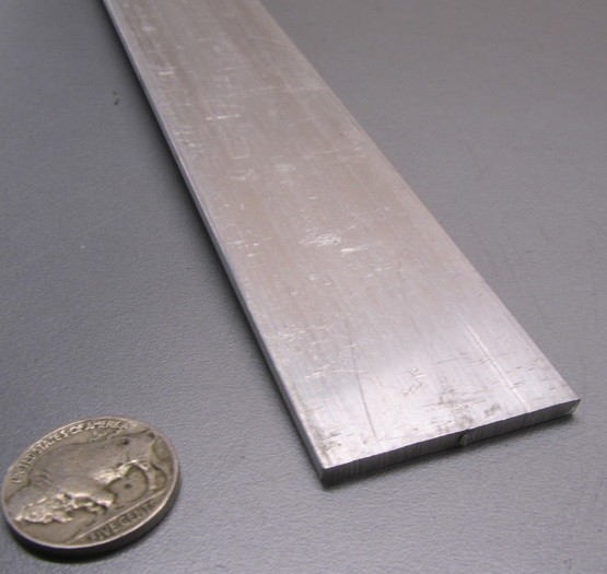 6061 T651 Aluminum Bar, 1/8″ (.125″) Thick x 1 1/2″ Wide x 24″ Length, 3 units