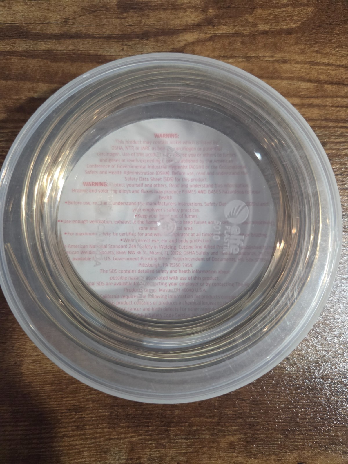 HARRIS 4533 SAFETY-SILV 45 High Silver Brazing Alloy 1/16 in, 1 x 3 Troy OZ Cup