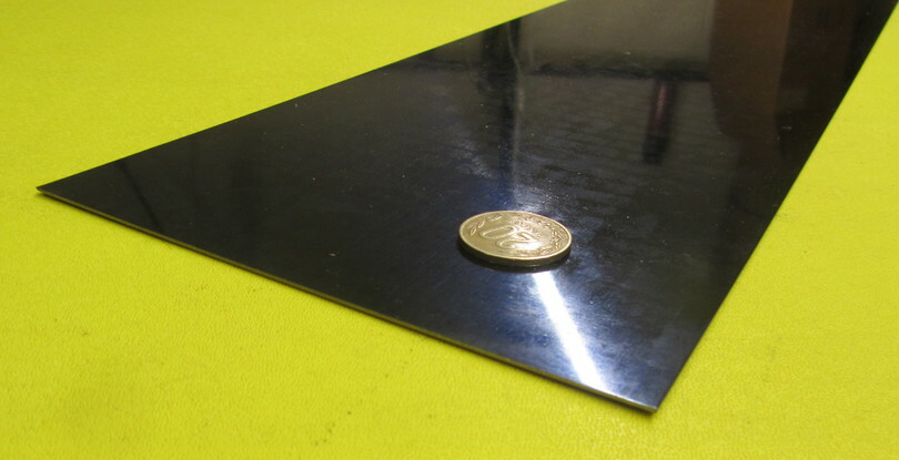 Blue Tempered Spring Steel Shim 0.050″ Thick x 6.00″ Width x 25″ Length