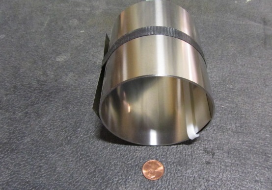 301 Stainless Steel Sheet Shim, .012″ (+/-.0010″) x 4.0″ x 5 Foot Length