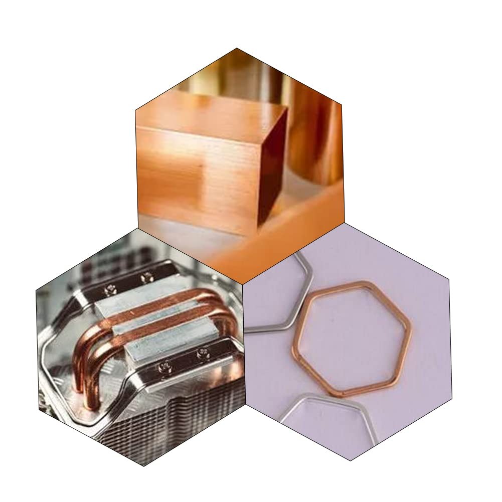 1/8″ × 0.4″ × 8″ Copper Flat Bar, 99.9% Copper Bar Stock, 9Ga Pure Copper Str…