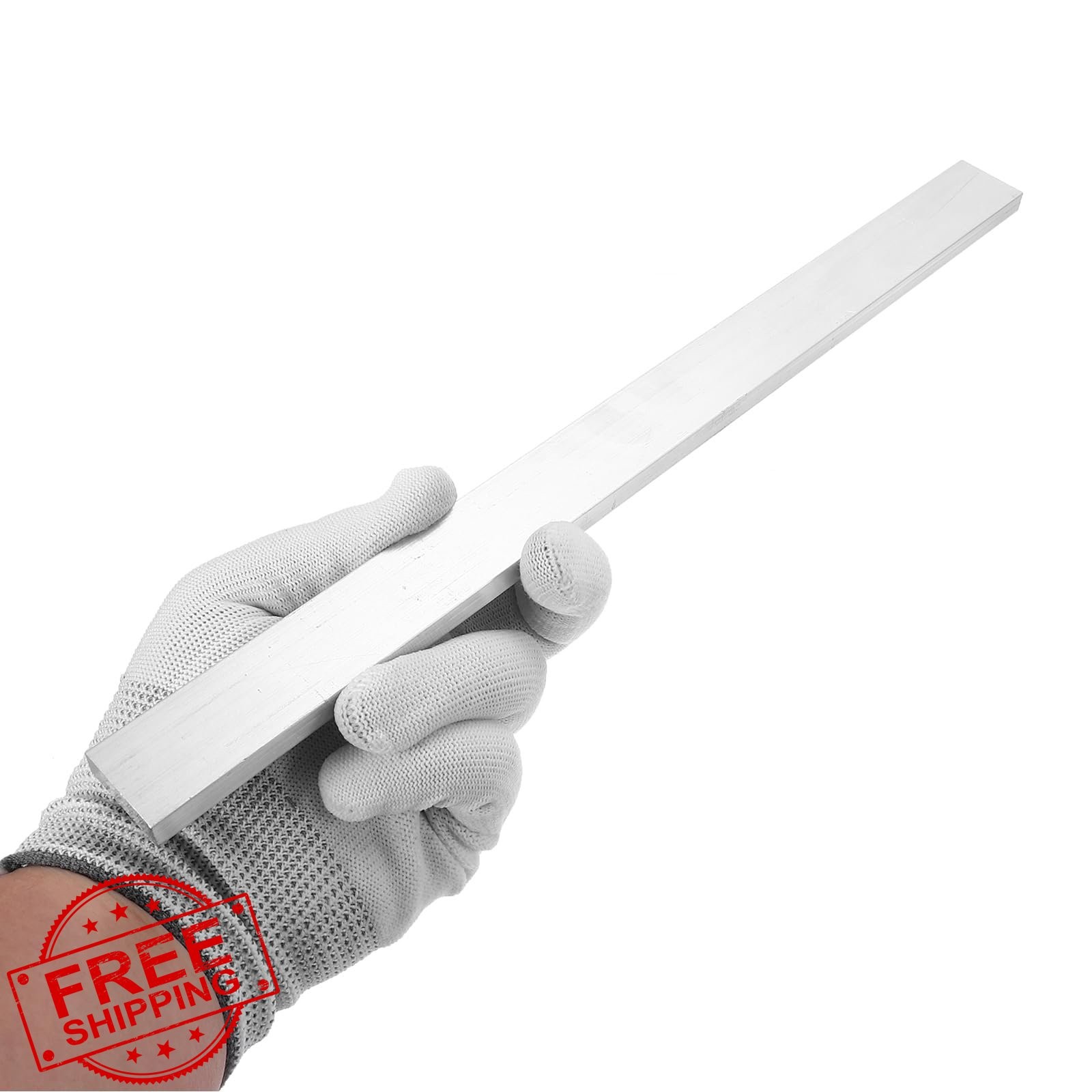 MECCANIXITY 2 Pcs 5/16″x63/64″x13″ Aluminum Bar