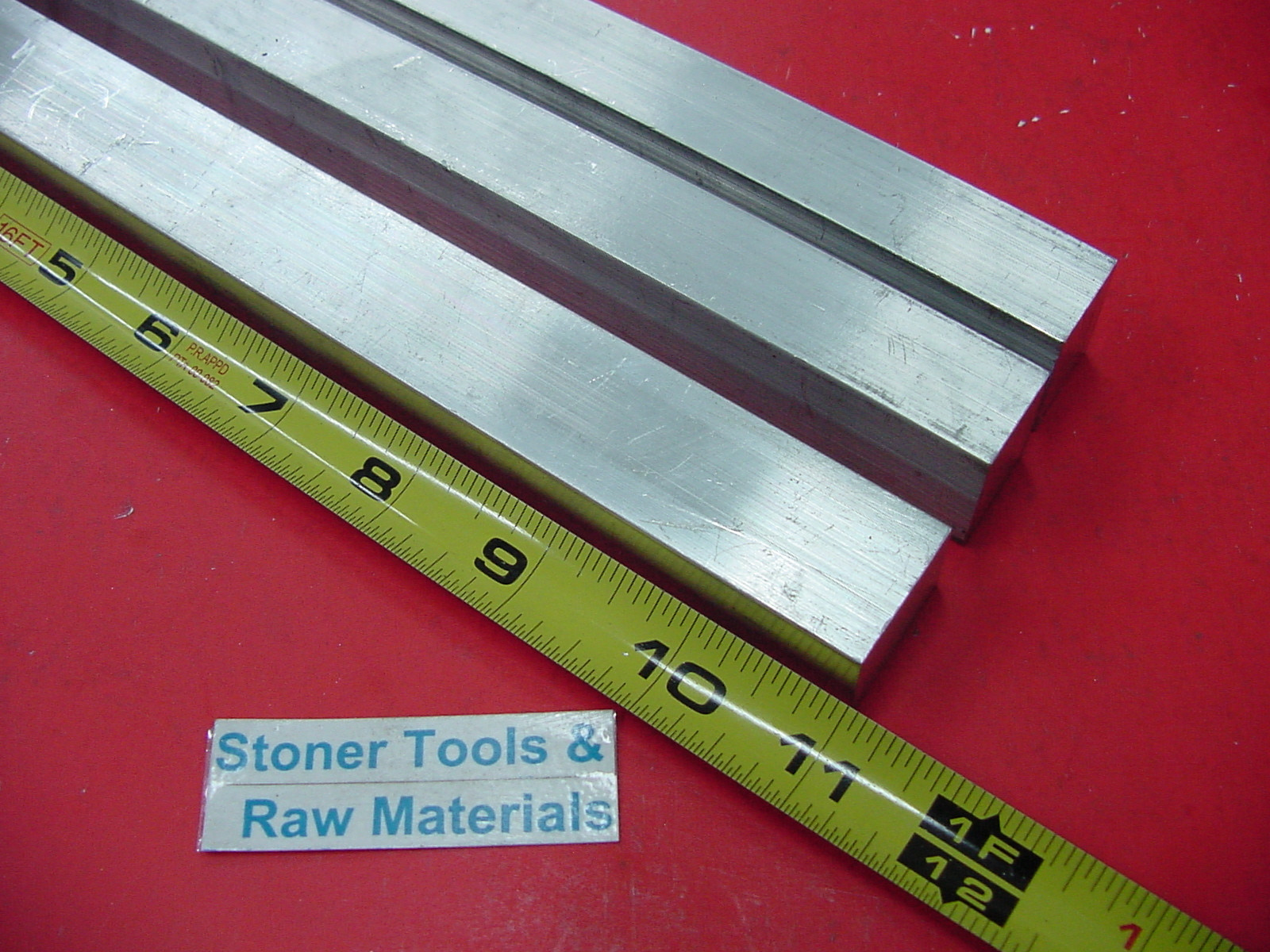 3 Pieces 3/4″ X 1″ ALUMINUM 6061 FLAT BAR 11″ long Solid Extruded Mill Stock New