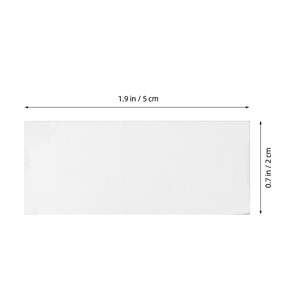 15 Pcs Anode Strip for Electroplating Battery Research Materials