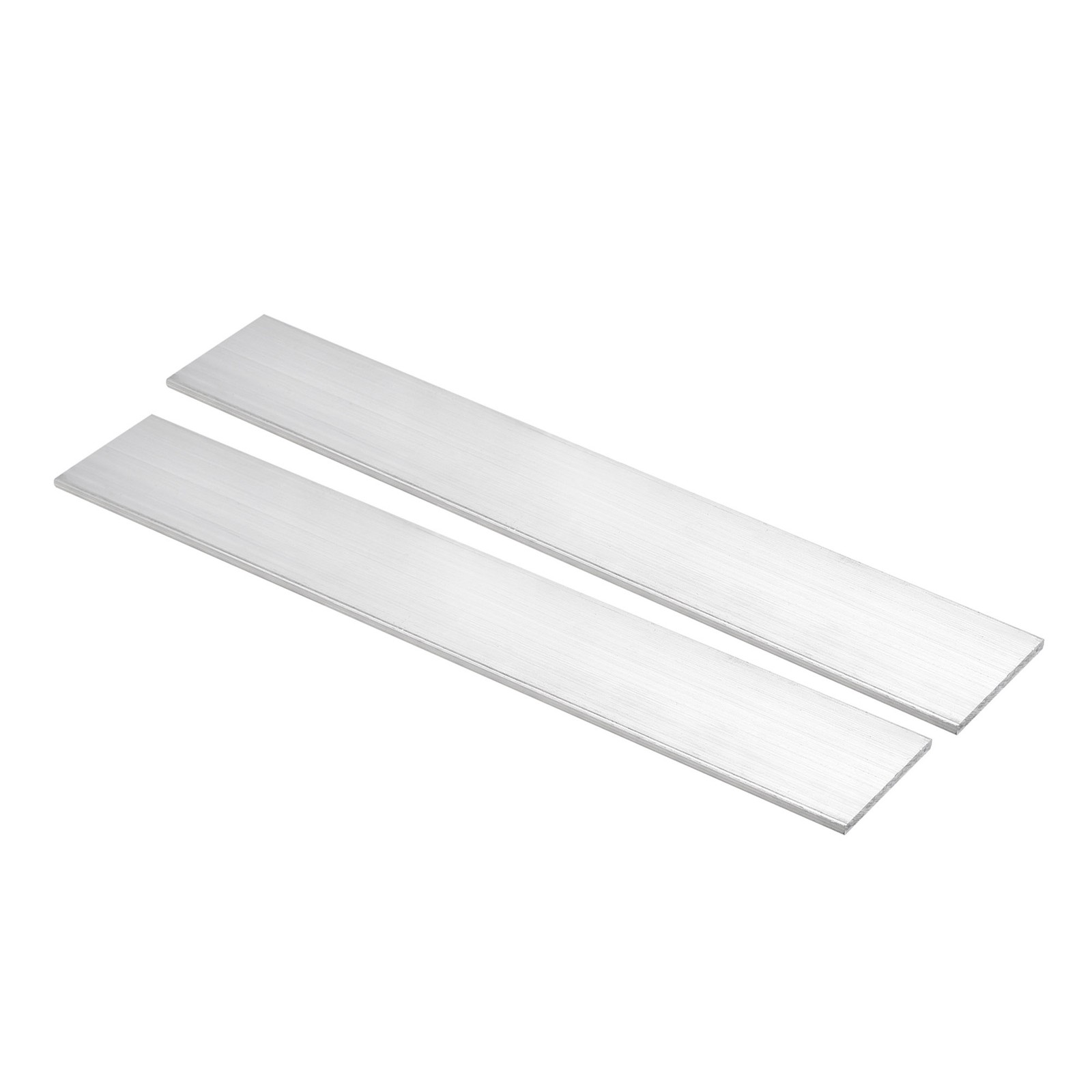 2PACK 3x50x305mm Square Aluminum Flat Bar 6061 Aluminum Solid Stock T6511
