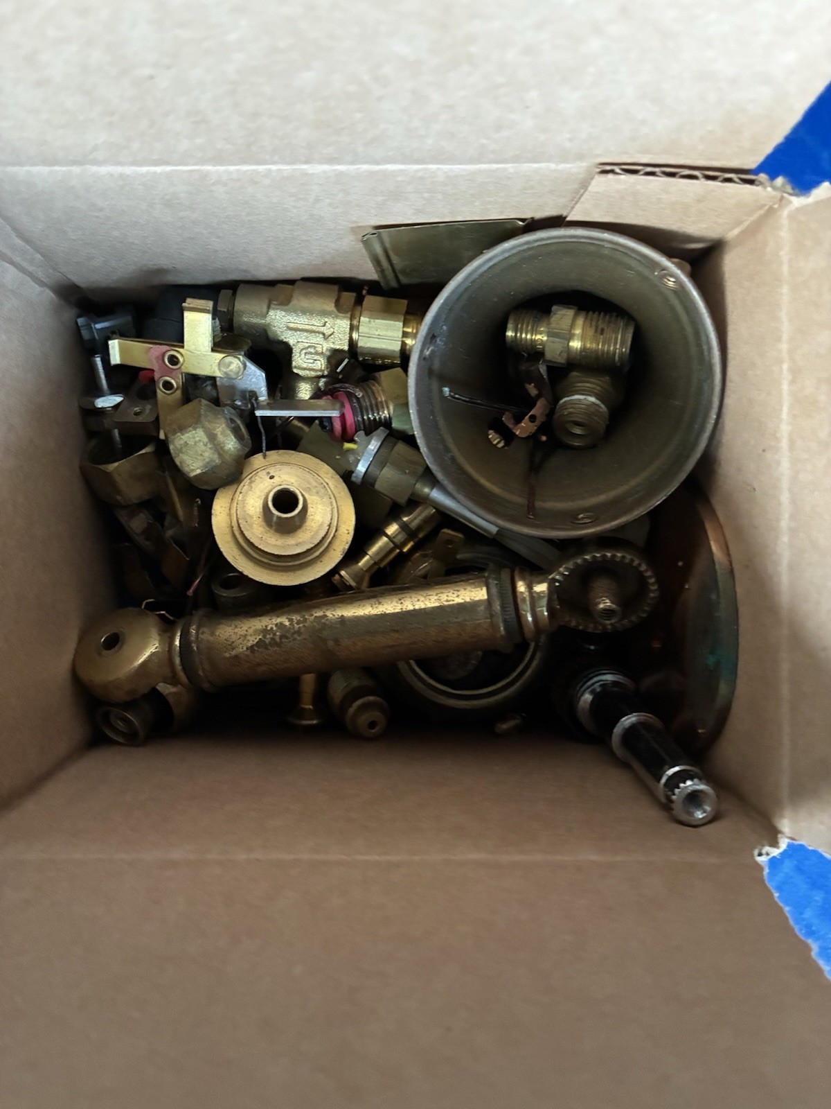 10 lbs of Scrap Dirty Brass Small Parts • Crafting Casting Smelting 1