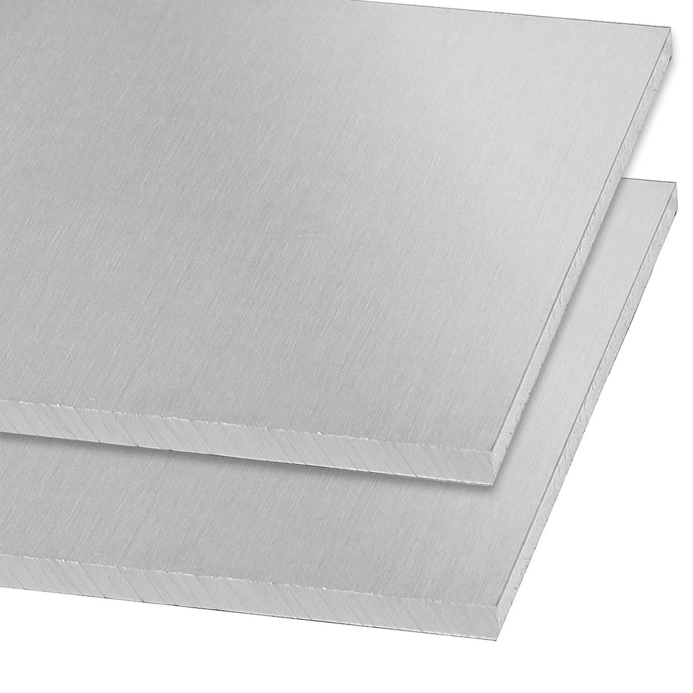 2 Pack 5052 H32 Aluminum Sheet Metal 8” x 4”x 1/16”(0.06″) Flat Plain Thin Al…
