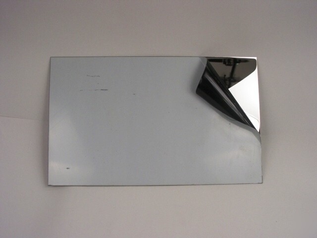 16ga Stainless Steel #8 Mirror Finish 304 Sheet Plate 4×4(3PACK)BESTPRICEONE-BAY